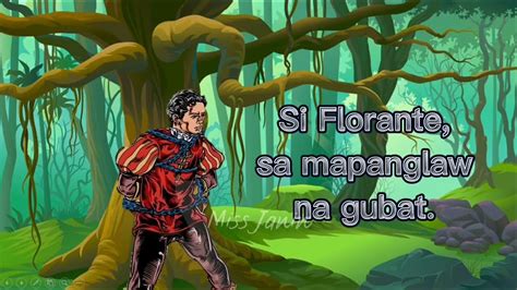 katotan sa gubat|Gubat na Mapanglaw: Florante at Laura .